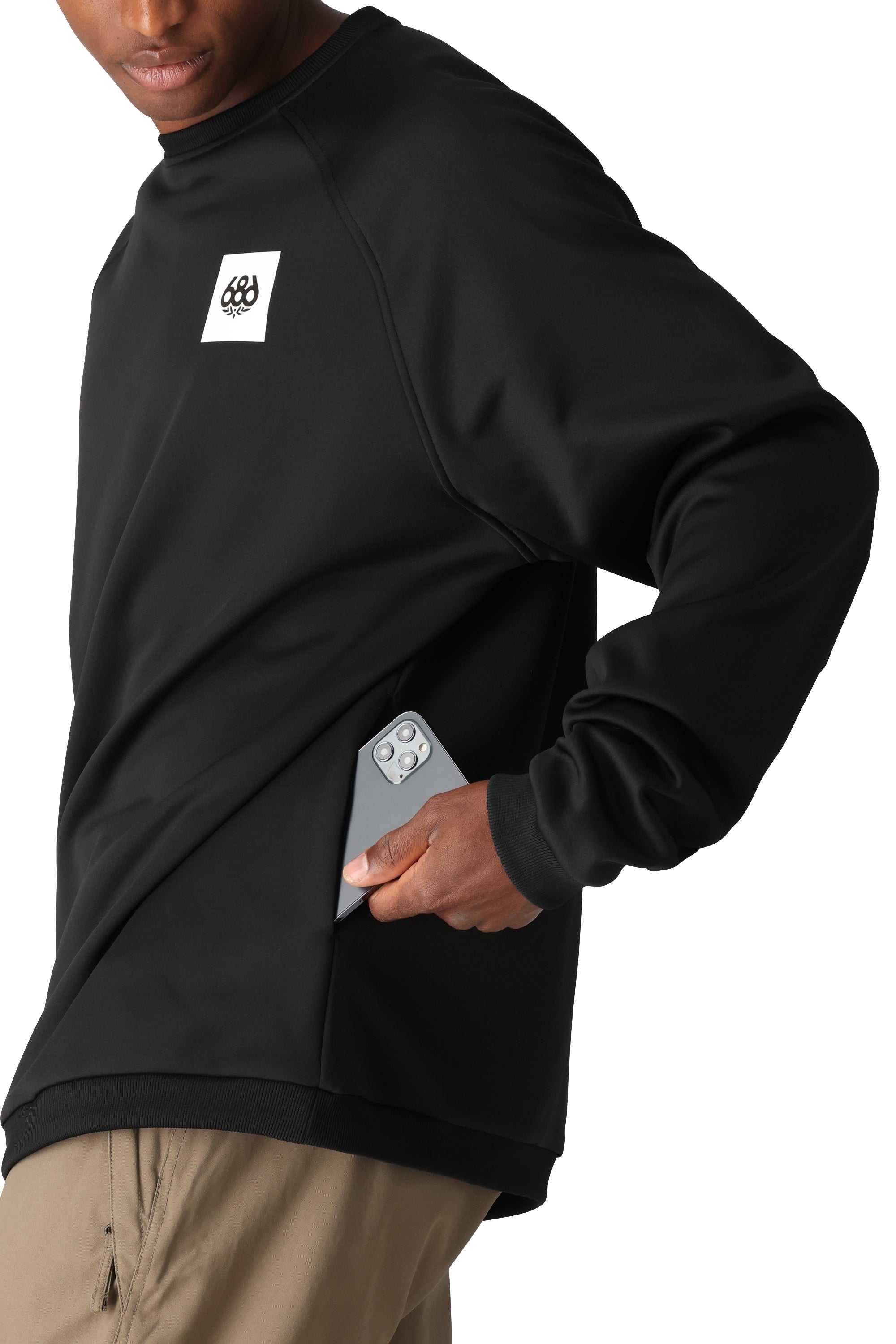 686 Men's Bonded Fleece Crew Neck Sweatshirt 2025 - Warm Winter Pullover for Outdoor Activities & Casual Wear
