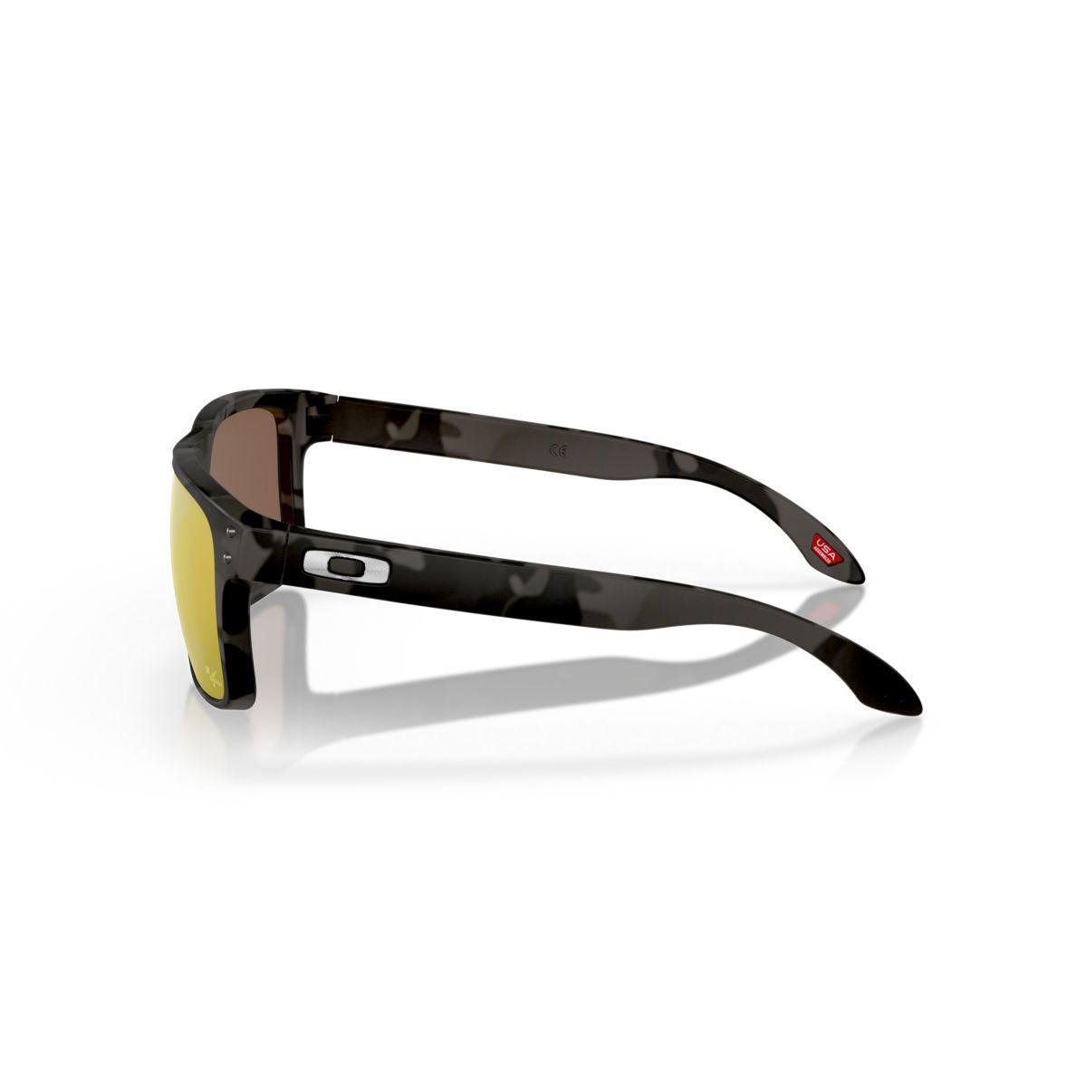 Oakley Holbrook Matte Black Tortoise Sunglasses with Prizm 24K Polarized Lenses - Model 0OO9102 9102O3 - Perfect for Outdoor Sports, Driving & Fashion