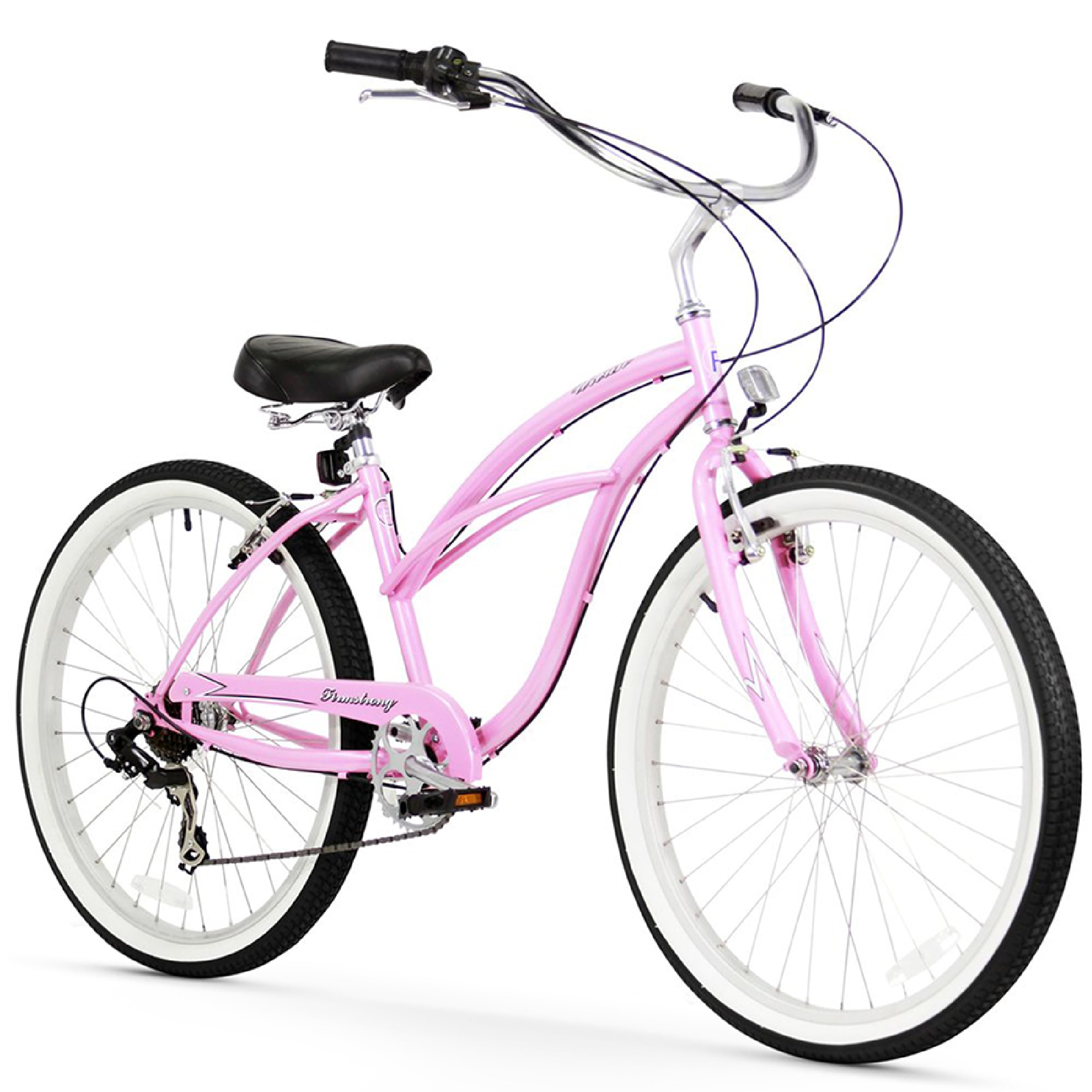 Firmstrong Urban Lady Beach Cruiser Bike - Comfortable Women's Bicycle for Leisure Rides, Commuting & Beach Cruising