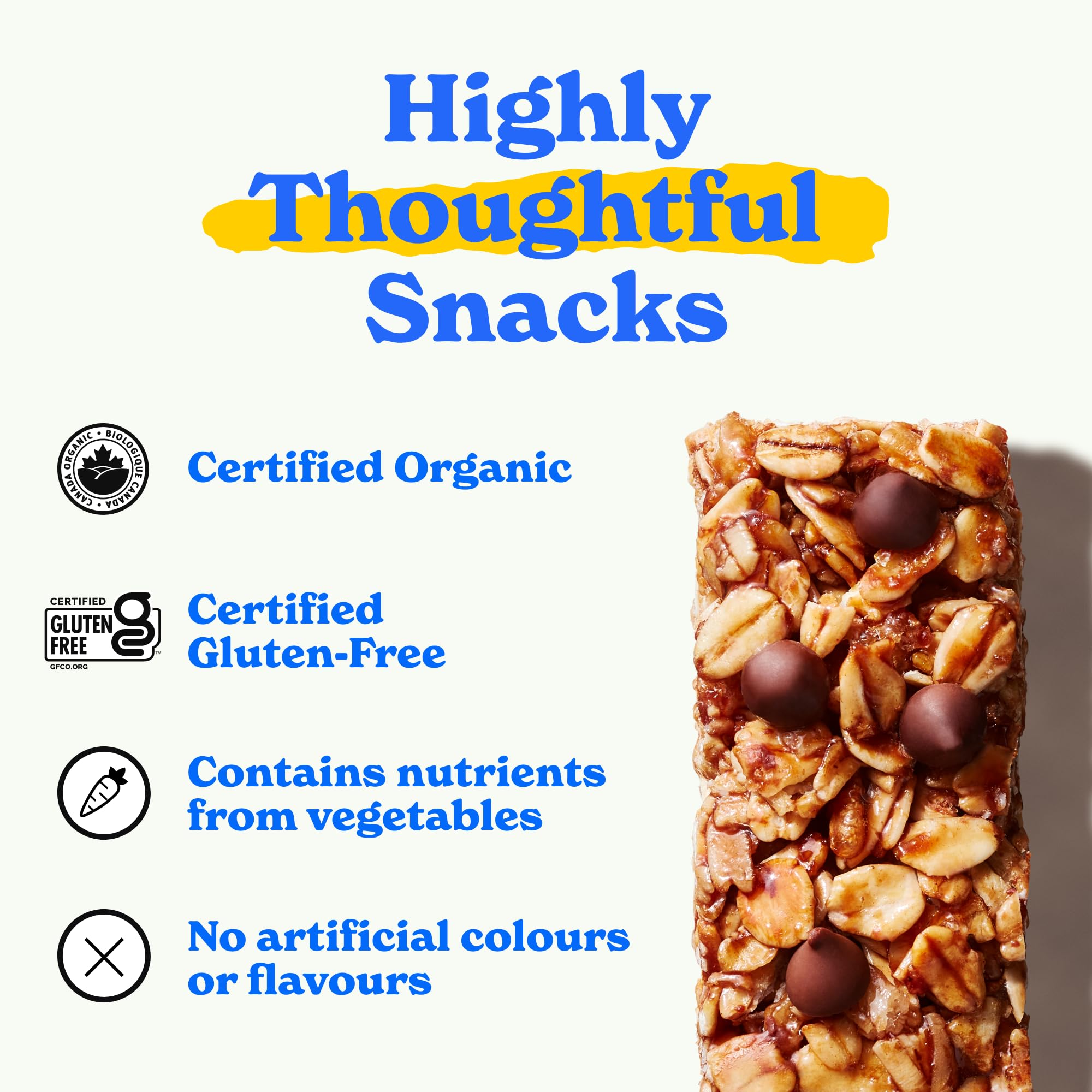MadeGood Gluten Free Granola Bars, Chocolate Chip, 24g (40 Count) - Healthy Snacks for Kids, School Lunches & On-the-Go Energy