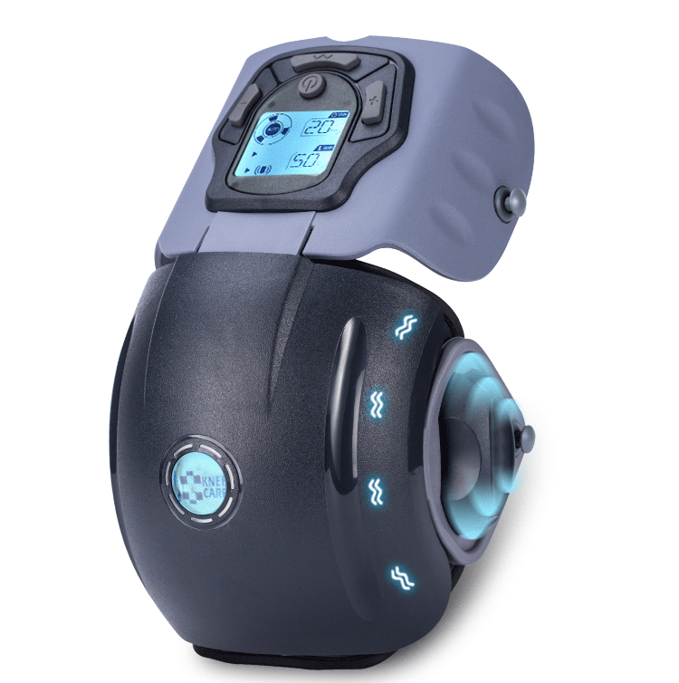 Siyaco Electric Knee Massager with Heat & Vibration - Pain Relief for Arthritis, Joint Pain & Muscle Recovery - Perfect for Athletes, Seniors & Post-Surgery Recovery