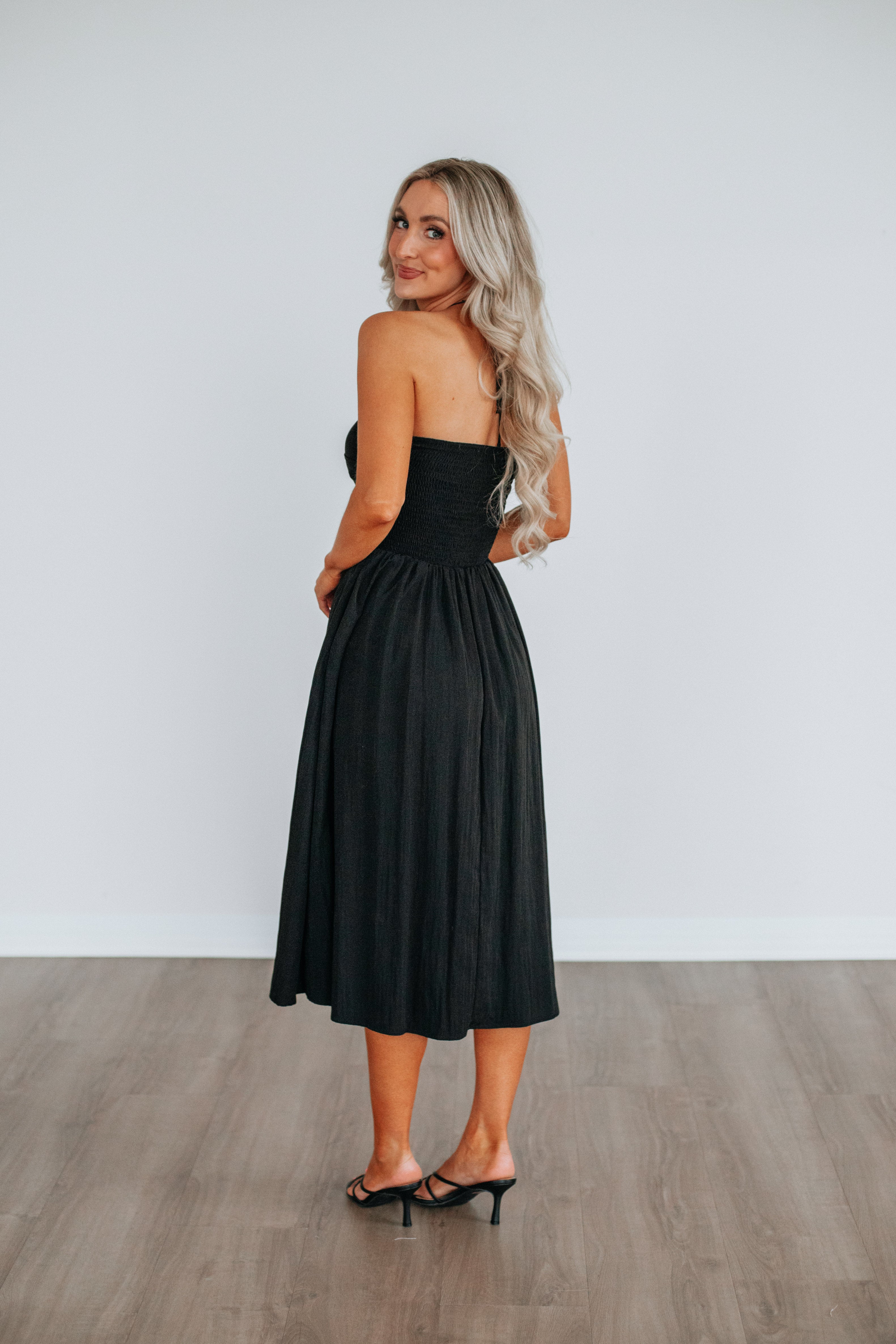 Alivea Women's Midi Dress - Flowy Summer Casual Dress with Pockets | Perfect for Beach, Vacation, and Everyday Wear