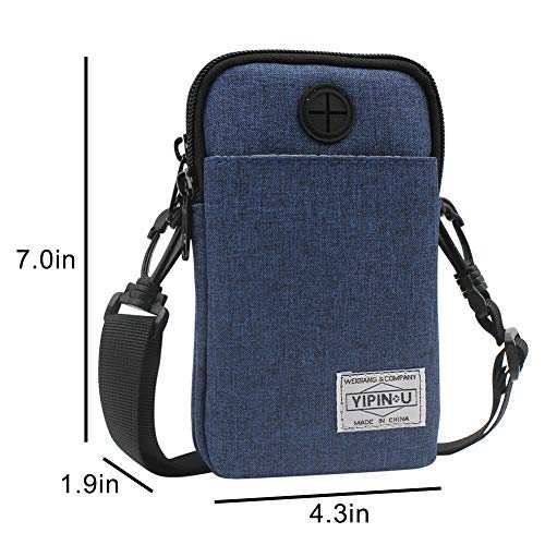 Aibearty Small Crossbody Phone Purse for Women - Multifunctional Messenger Handbag with Card Slots, Lightweight & Waterproof - Perfect for Travel, Shopping & Outdoor Activities