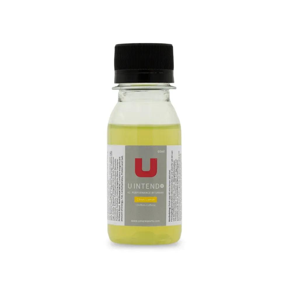 Umara Sport Energy Intend 250mg Caffeine Shot - Lemon Flavor Energy Drink for Workout, Gaming & Study - Quick Energy Boost for Athletes & Students