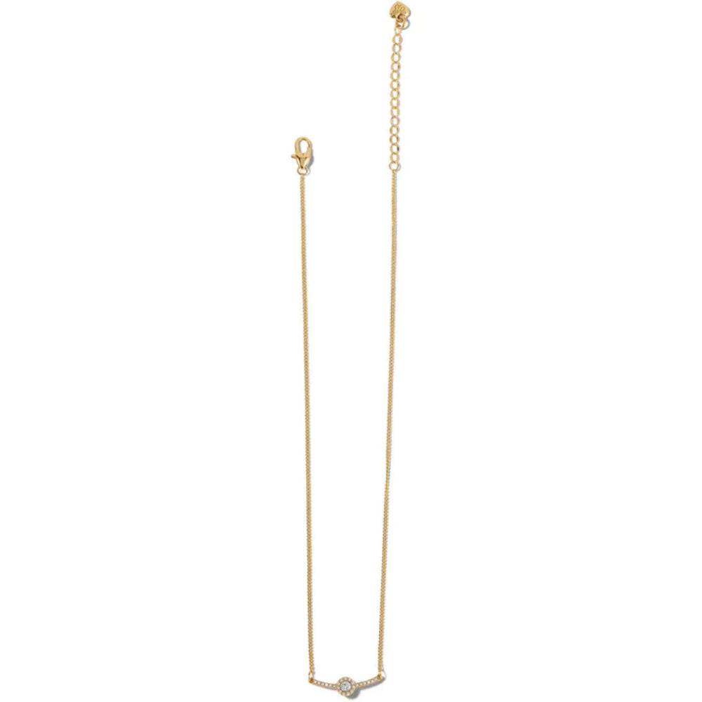 Brighton Illumina Bar Necklace - Elegant Gold Pendant for Women, Perfect for Everyday Wear, Date Nights & Special Occasions