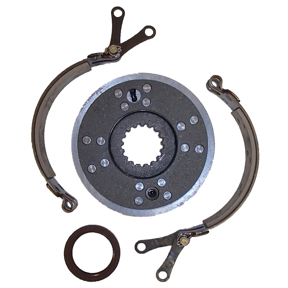 Stevens Lake Parts Brake Assembly with Oil Seal - Compatible with Case Backhoe 430 480 480B 480C 480D 530 580 - Heavy Duty Replacement for Construction & Farming Equipment
