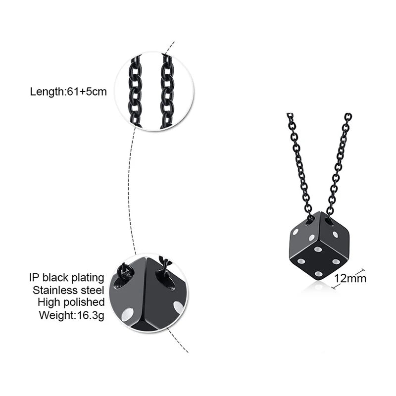 Premium Cube Dice Set - 16mm Six-Sided Game Dice for Board Games, RPGs, and Casino Night - Perfect for Dungeons & Dragons, Poker, Yahtzee, and Family Game Nights
