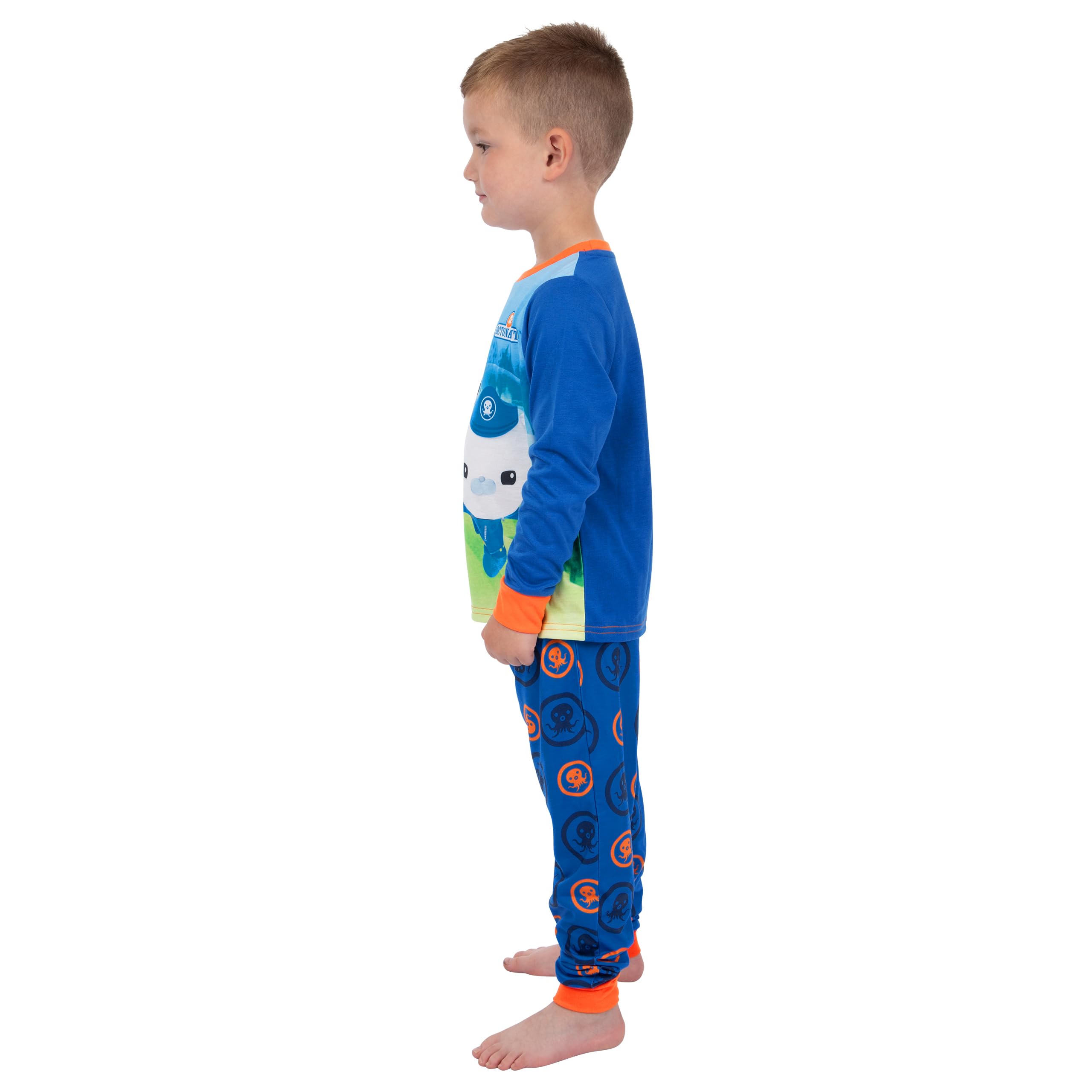 Octonauts Pajamas for Boys - 2-Piece Kids' Pajama Set with Fun Character Prints | Soft & Comfortable Sleepwear for Bedtime & Lounging