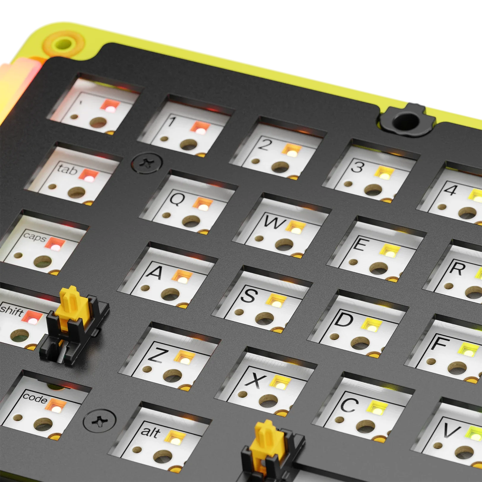 GMMK 3 Limited Edition Metal Bottom Case - Volt Lime 65% Mechanical Keyboard | Premium Gaming & Typing Experience for PC & Mac Users