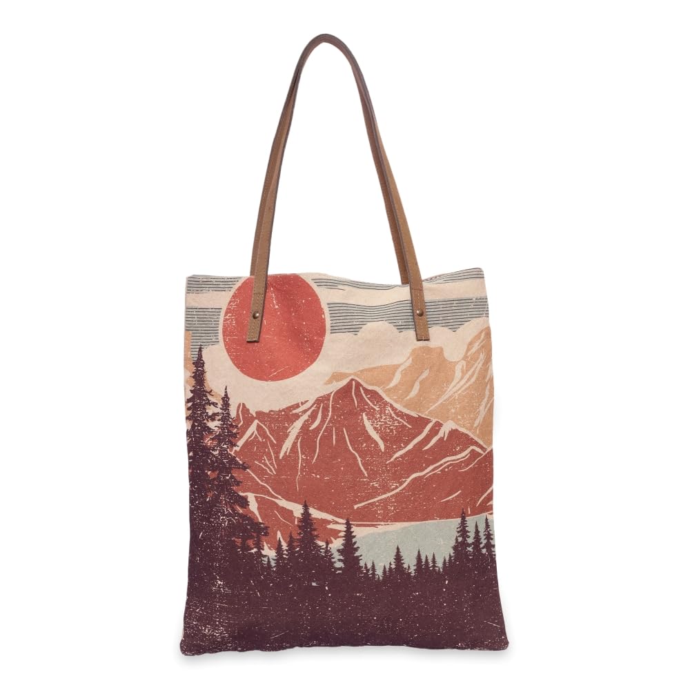 National Park Themed Women's Wristlet Wallet & Crossbody Sling Bag - Stylish Cell Phone Purse & Book Bag for Travel, Hiking, and Everyday Use