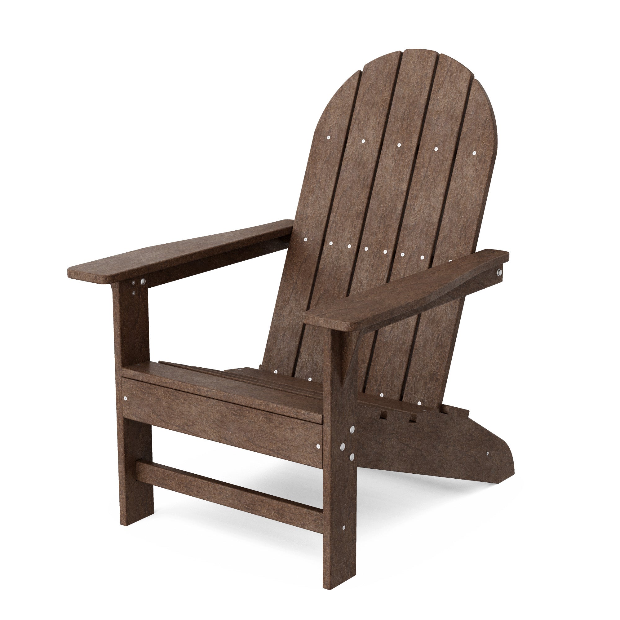 Freedom Modern Adirondack Chair & Side Table Set - Durable Outdoor Patio Furniture for Garden, Poolside, Deck, and Backyard Relaxation