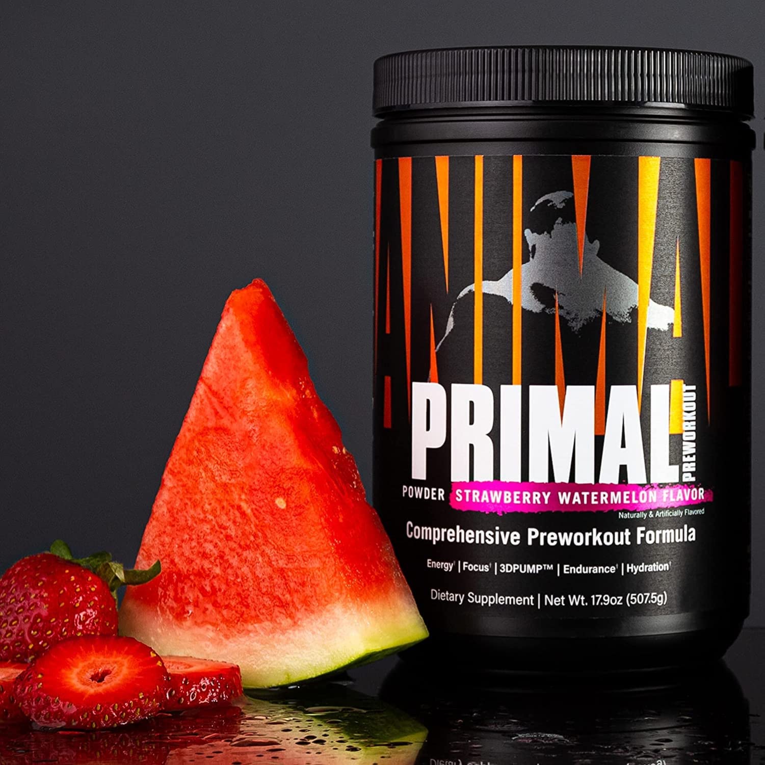Animal Primal Preworkout Powder 507g - Premium Workout Supplement for Energy & Focus - Ideal for Gym, Bodybuilding & Fitness Training