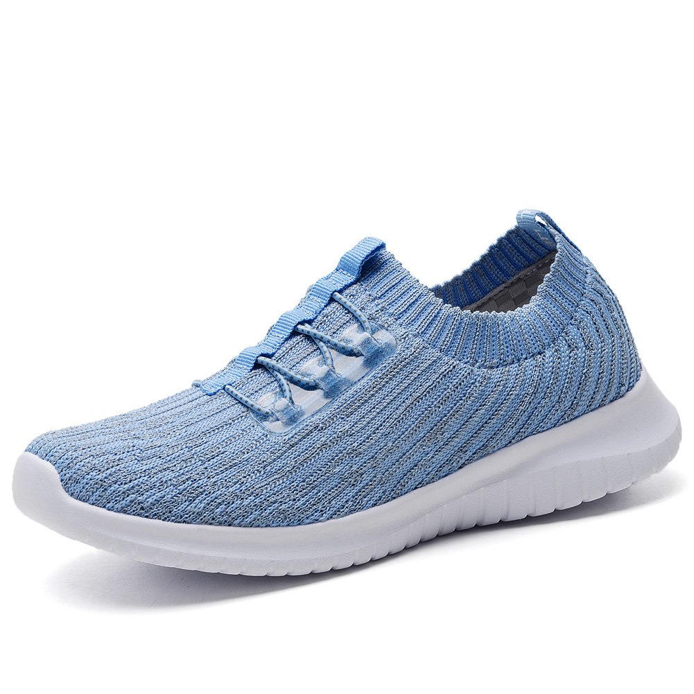 TIOSEBON Women's Slip On Walking Shoes - Lightweight Breathable Casual Sneakers for Running, Gym & Everyday Wear | Comfortable Walking Shoes for Women