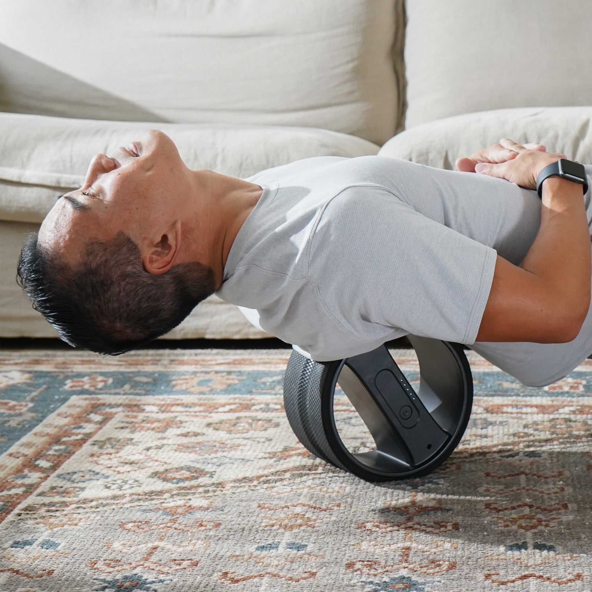 Chirp Wheel Pro™ - Premium Back Pain Relief & Posture Corrector for Home & Office Use - Perfect for Yoga, Stretching & Spinal Alignment Therapy