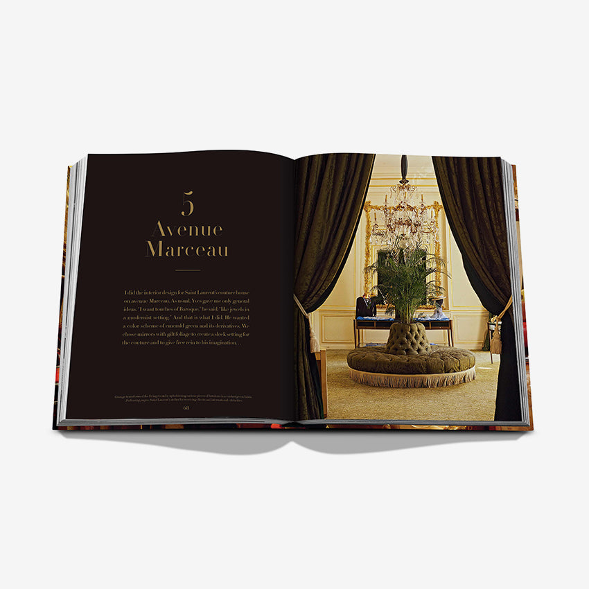 Assouline | Yves Saint Laurent At Home - Luxury Interior Design Book for Fashion & Home Decor Enthusiasts | Perfect for Coffee Table Display & Interior Inspiration