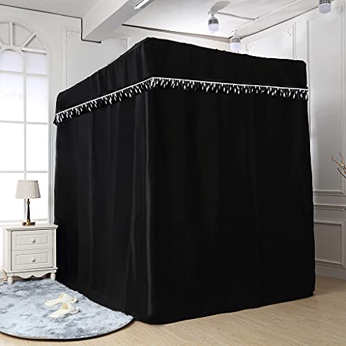 Solid Black-flower Edge