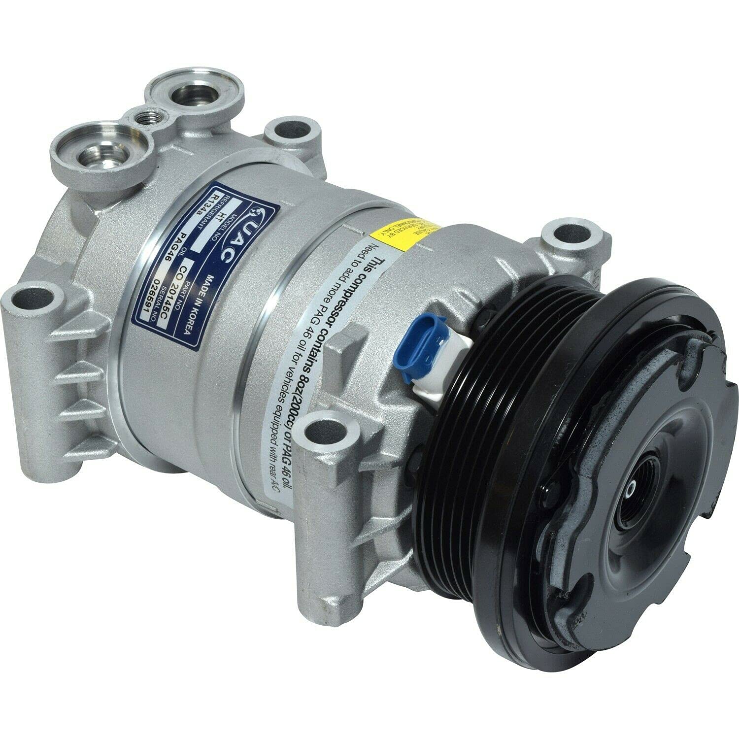 High-Quality Replacement Air Conditioner A/C Compressor for Cars & Trucks - Perfect for AC Repair & Cooling System Maintenance