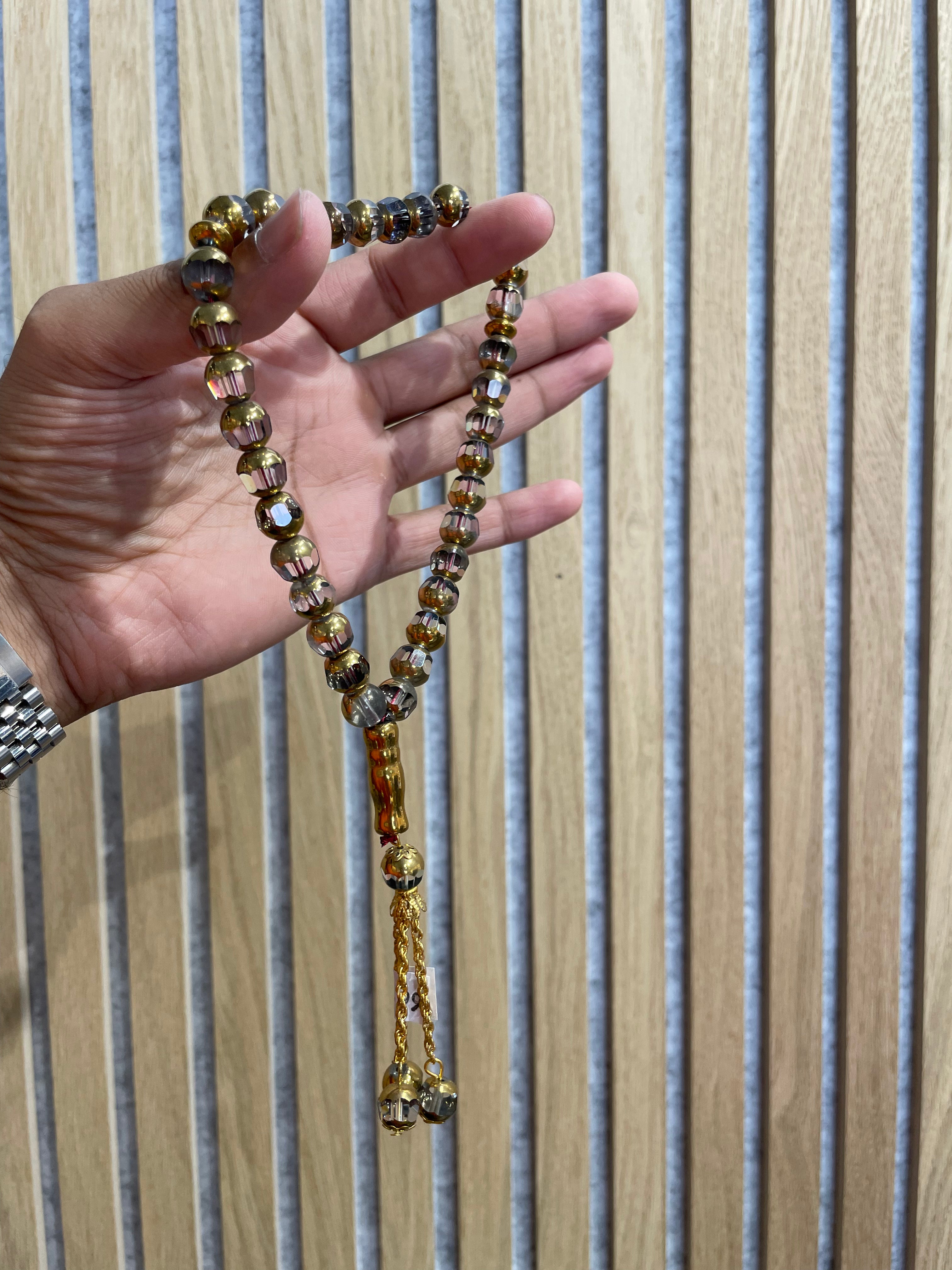 Premium Islamic Prayer Beads Tasbeeh - 33 or 99 Count Muslim Rosary for Dhikr & Meditation - Perfect for Daily Worship, Spiritual Reflection & Stress Relief