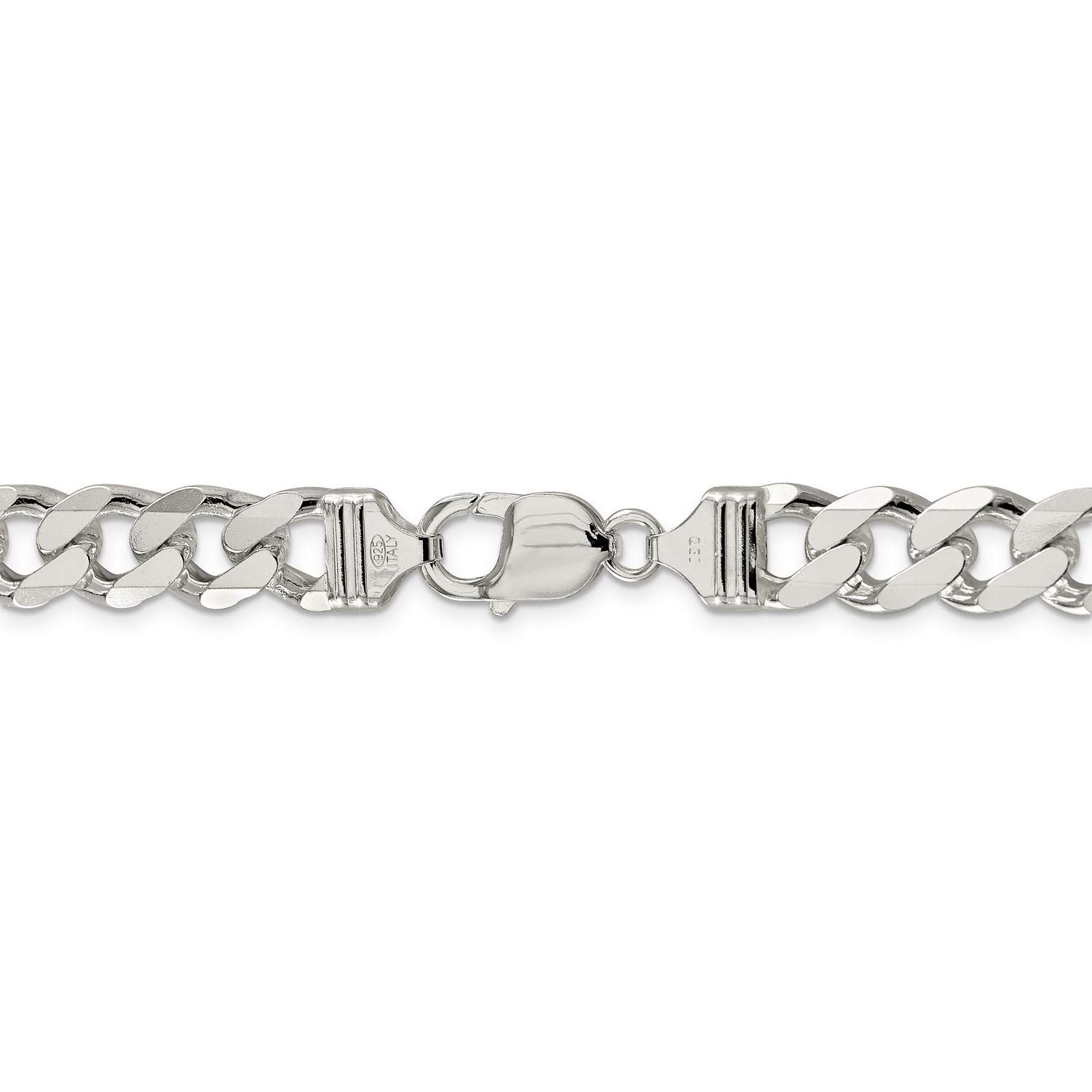 925 Sterling Silver Pave Curb Chain Necklace, Bracelet or Anklet - Elegant Jewelry for Women, Gift for Her, Perfect for Parties, Weddings & Everyday Wear