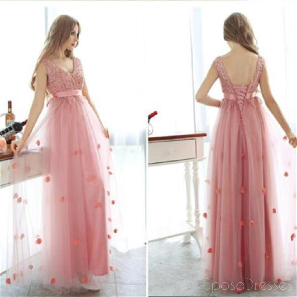 Elegant Prom Dresses 2024 | Tulle & Lace Up Ball Gowns | Custom Made Formal Dresses for Homecoming & Prom Night | PD0090 | Perfect for Prom, Quinceañera & Evening Parties