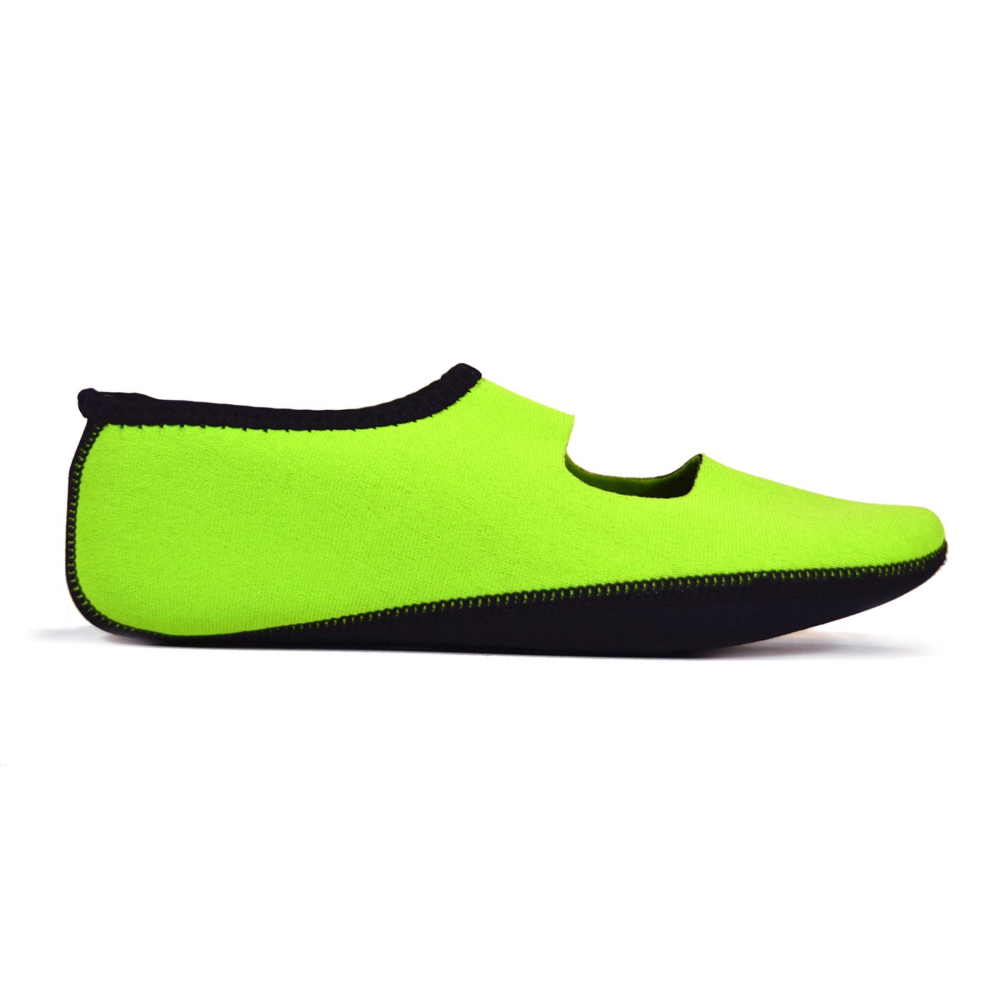 NUFOOT Women's Foldable Mary Jane Flats - Flexible & Comfortable Ballet Shoes for Travel, Yoga, Dance, Exercise | Non-Slip Indoor Slippers & Yoga Socks | Perfect for Home, Gym, Studio & Casual Wear