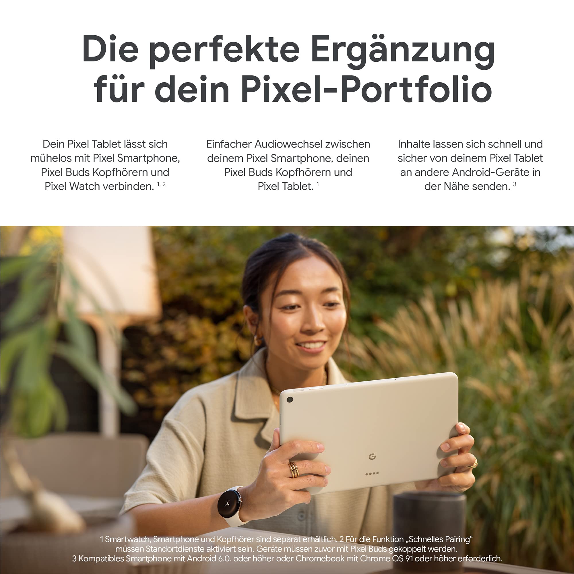 Google Pixel Tablet with Charging Speaker Dock - 11