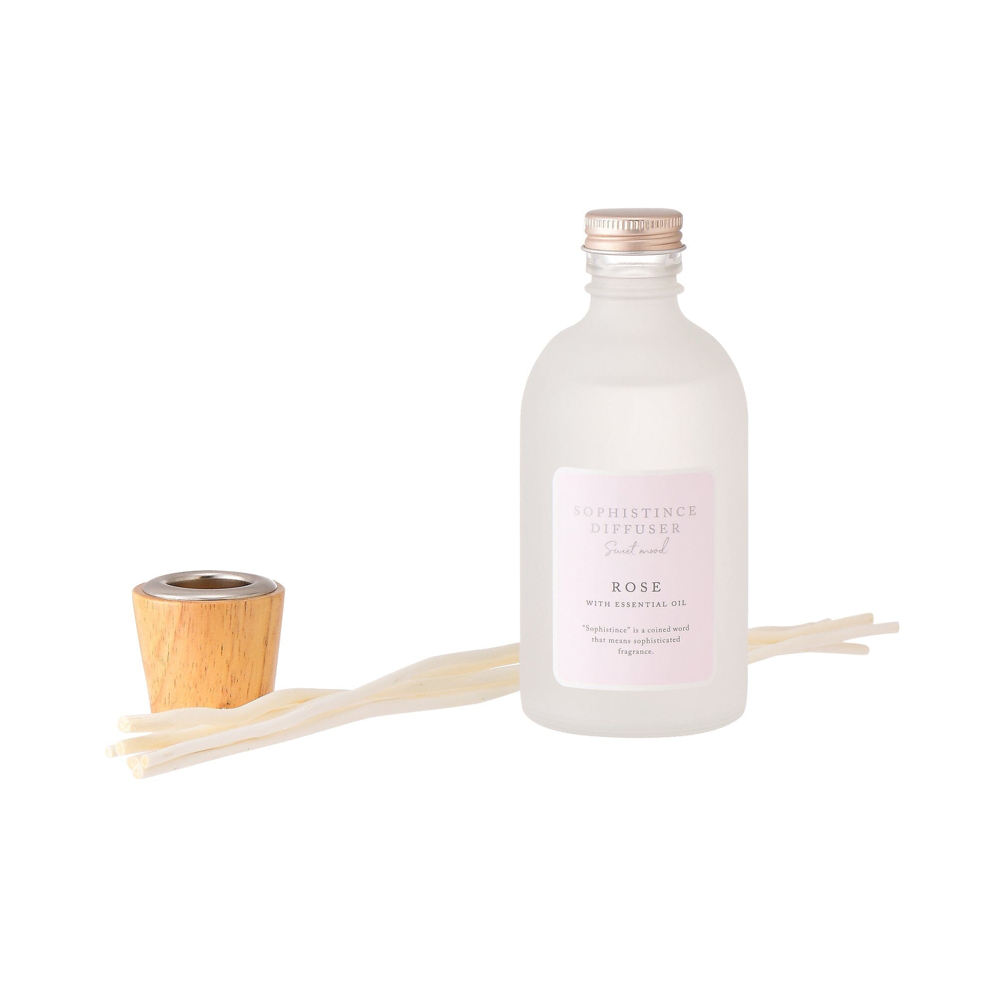 Sophisticated Pink Fragrance Diffuser for Home & Office - Aromatherapy Essential Oil Diffuser for Relaxation, Stress Relief & Better Sleep