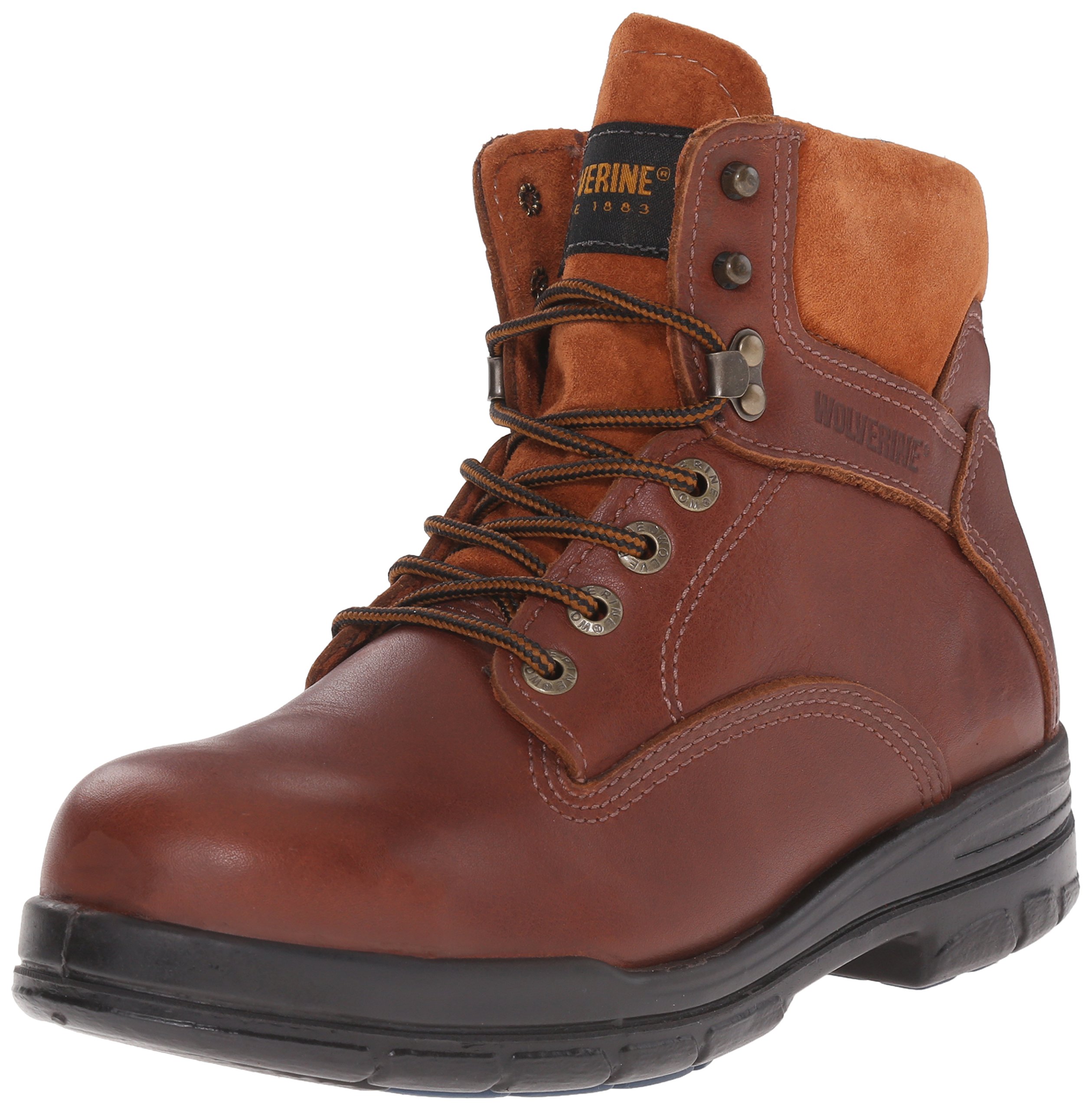 Wolverine W03120 Men's Steel Toe Work Boots - Durable & Comfortable Safety Shoes for Construction, Warehouse & Outdoor Work