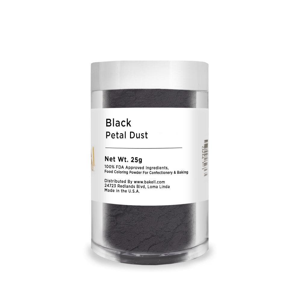 Premium Black Petal Dust for Cake Decorating - 1lb Bulk Size - Edible Food Coloring Powder for Baking, Fondant, Cookies & DIY Crafts - Perfect for Wedding Cakes, Cupcakes & Sugar Flowers