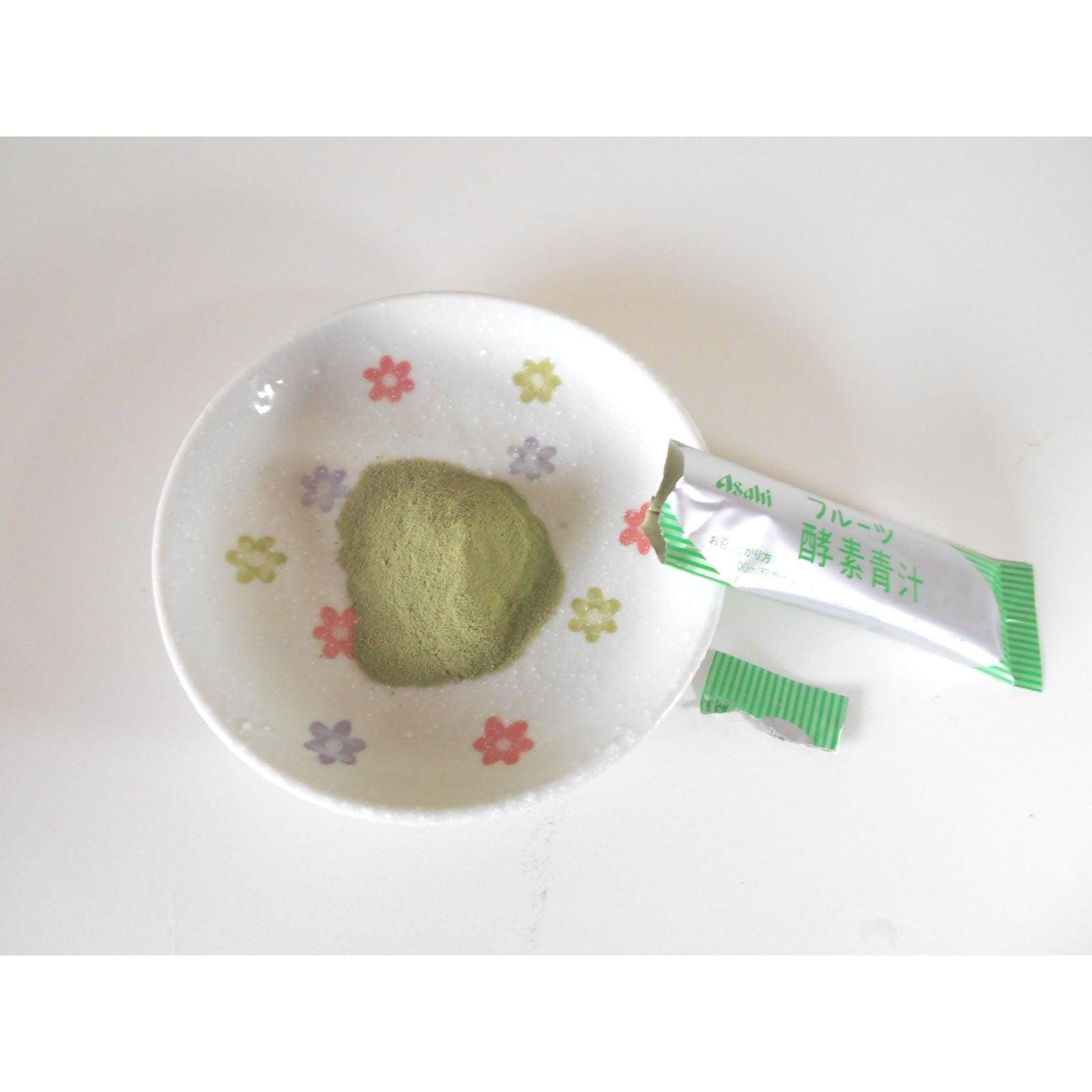Asahi Aojiru Fruit Enzyme Green Juice Powder - 30 Sachets | Superfood Detox & Energy Boost | Perfect for Daily Wellness & On-the-Go Nutrition