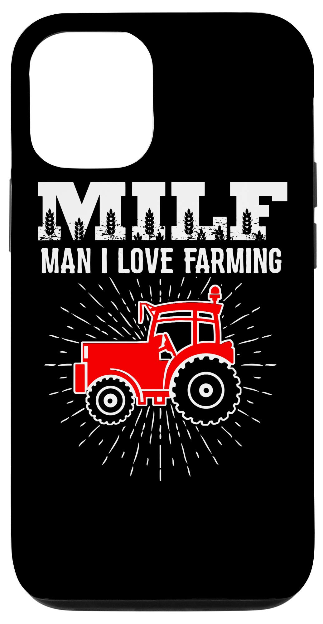 iPhone 12/12 Pro MILF Farming Case - Funny Farmer & Agriculture Themed Phone Cover - Perfect for Farm Lovers, Country Life Enthusiasts & Rural Humor