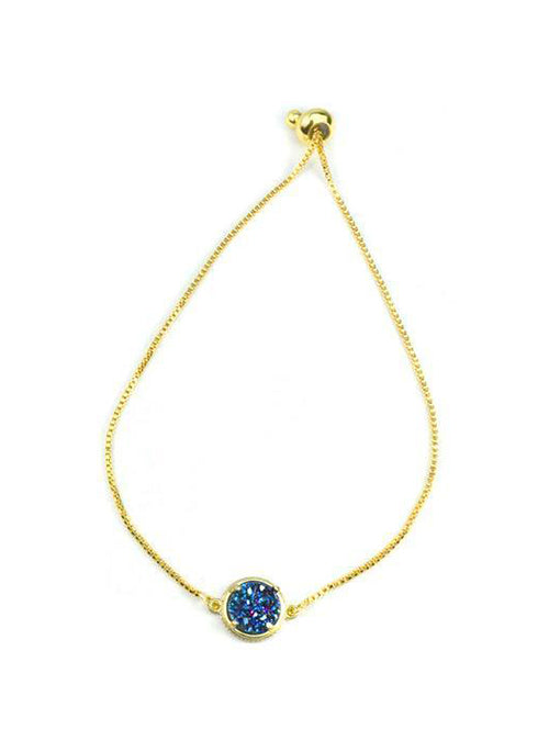 Addison Gold Adjustable Bracelet for Women - Elegant 14K Gold Plated Cuff Bangle - Perfect for Everyday Wear, Gift Giving & Special Occasions