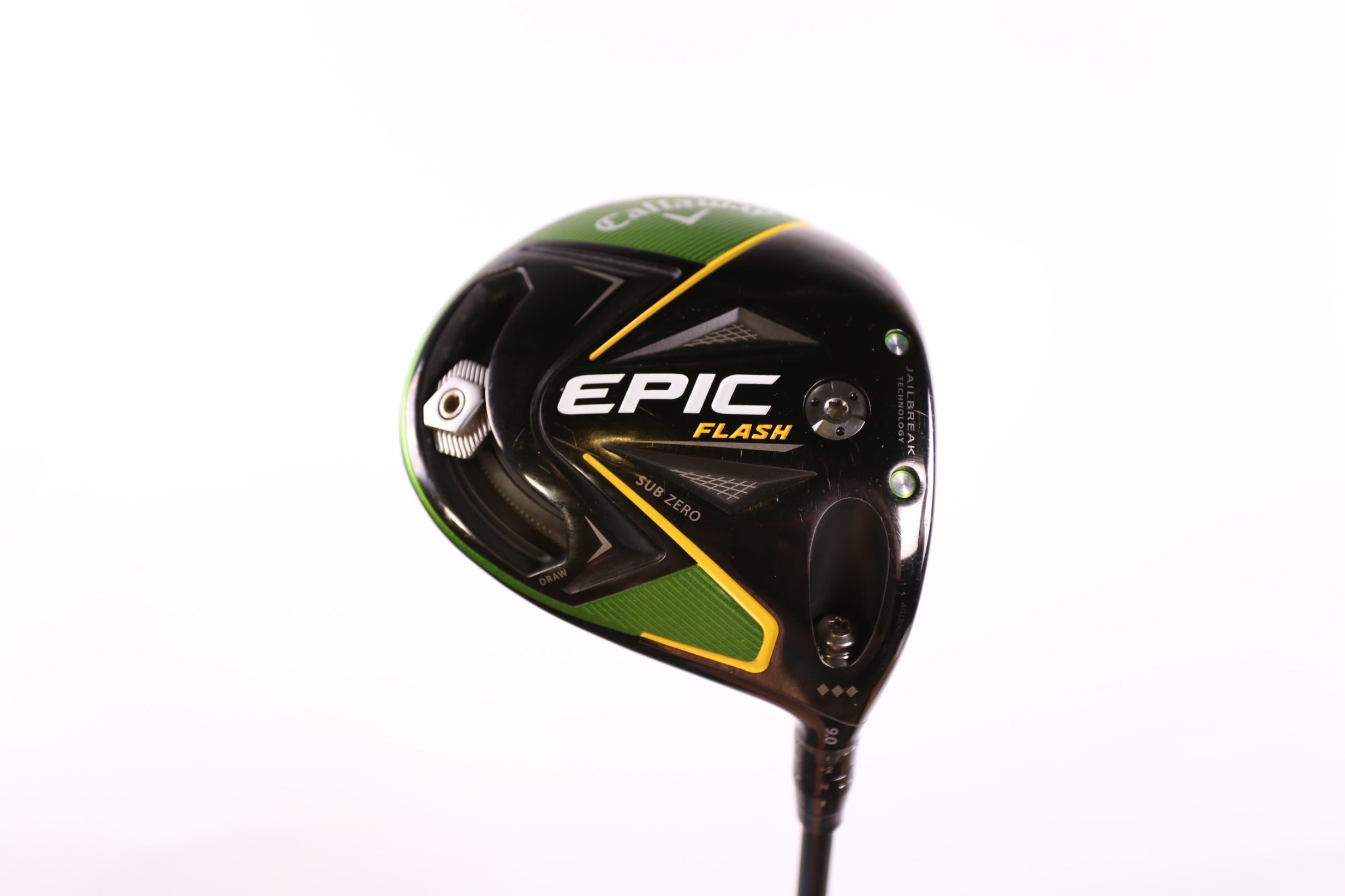 Used Callaway EPIC Flash SZ Triple Diamond Driver 9° Extra Stiff Flex Right Handed Golf Club - VA Composites Synystr CB Shaft - Perfect for Low Spin & Maximum Distance on the Course