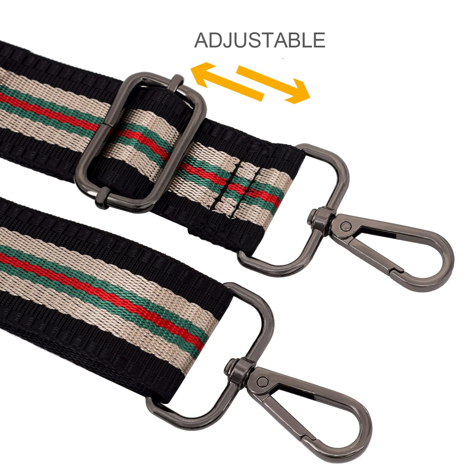 Adjustable Handbag Strap Replacement - Wide Shoulder Strap for Crossbody Bags & Purses - Perfect for Work, Travel & Everyday Use