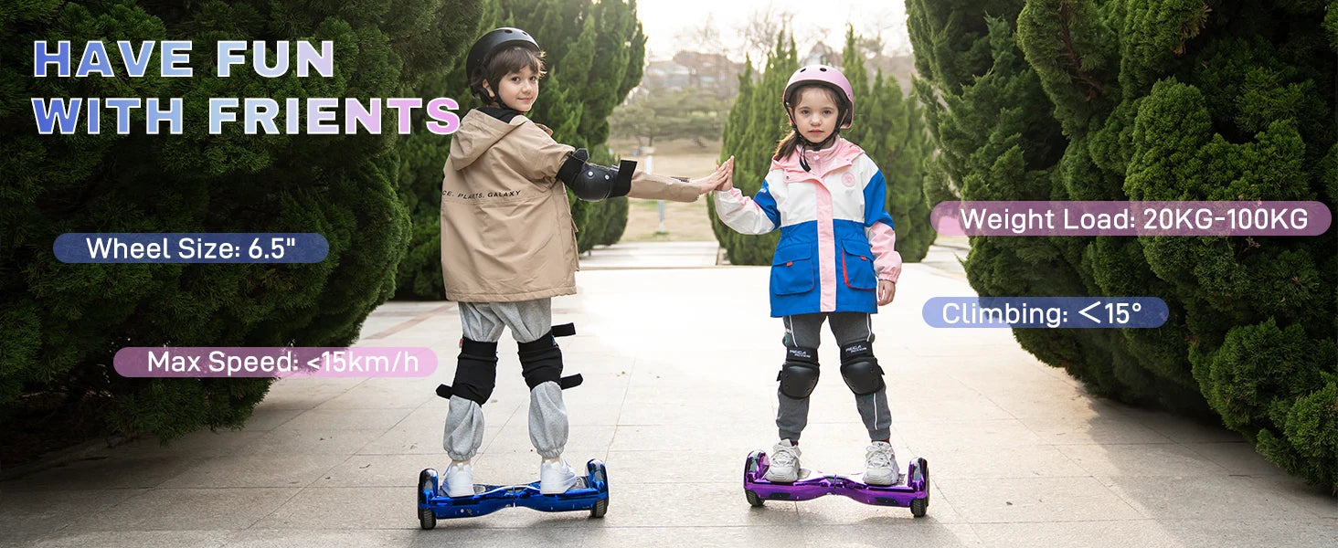 **RCB Hoverboard for Kids - 6.5