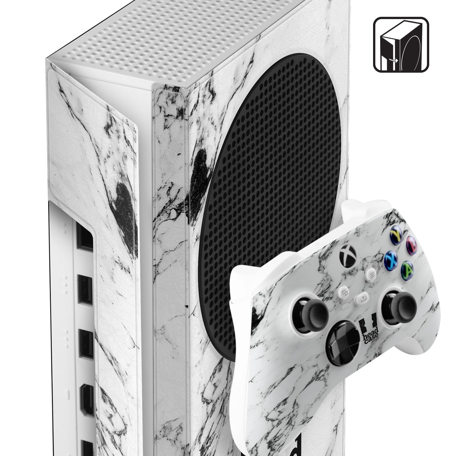 Official Green Lantern DC Comics Corps Licensed Comic Book Cover & Game Console Wrap Skin Bundle - Compatible with Xbox Series S Controller - Perfect for Gaming & Collectors
