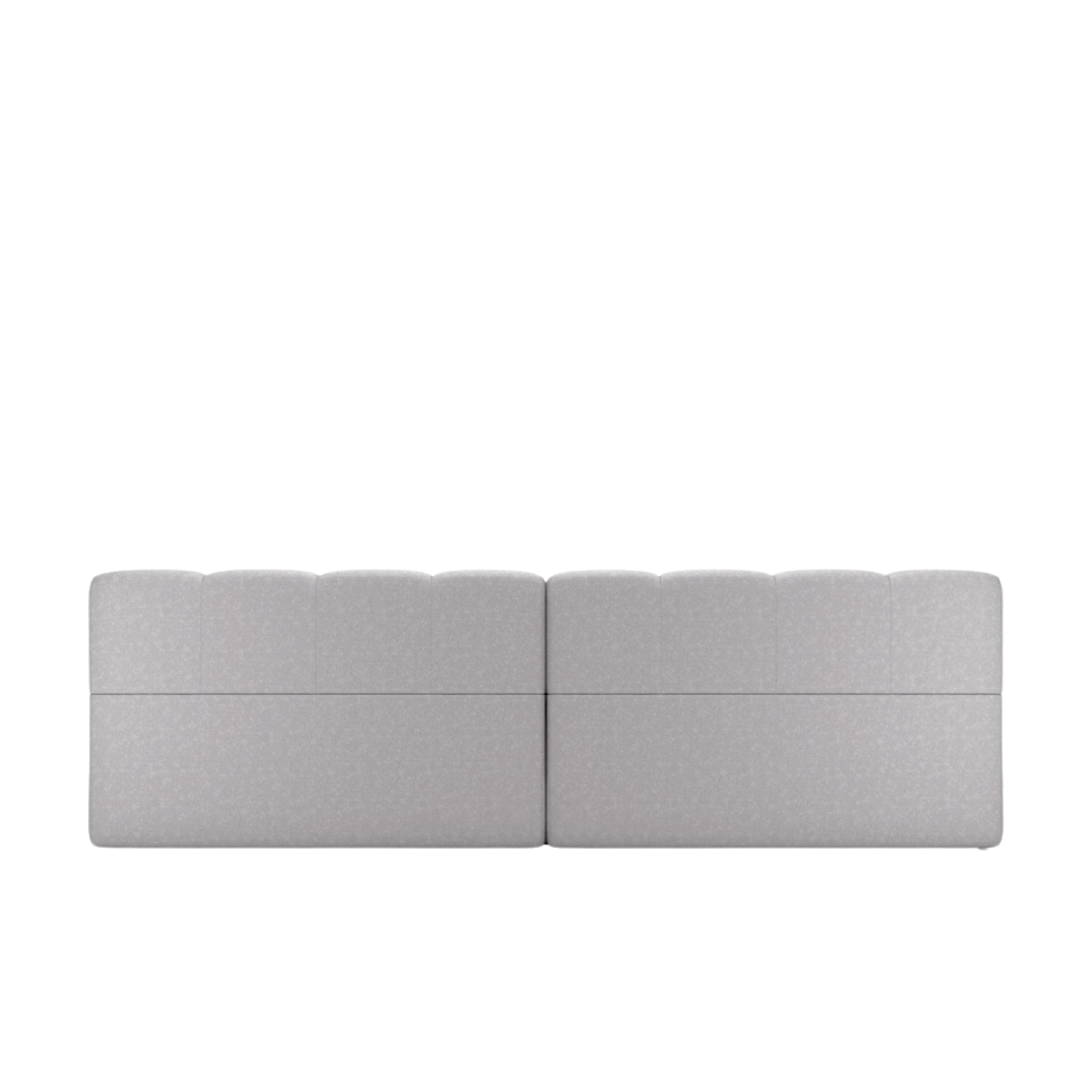 Roger 3-Seater Modular Sofa - Modern Sectional Couch for Living Room, Lounge & Office - Soft Fabric Upholstery, Easy Assembly, Space-Saving Design