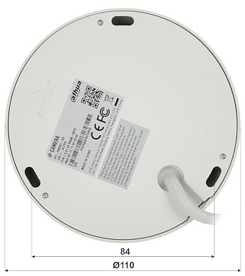 EB5541 AS 5MP Day/Night IR 360° WizMind Security Camera with 1.4mm Lens - Ideal for Home Surveillance, Business Monitoring & Outdoor Protection