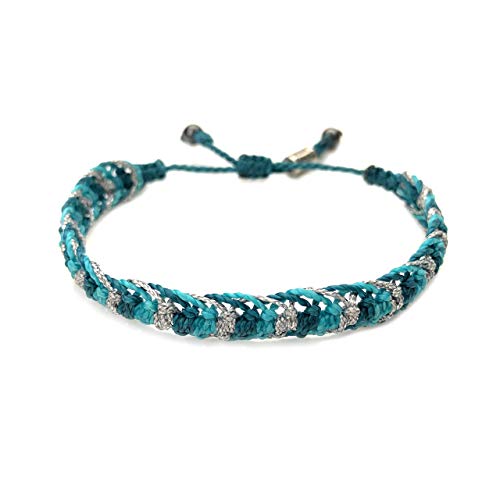 Teal, Aqua & Silver