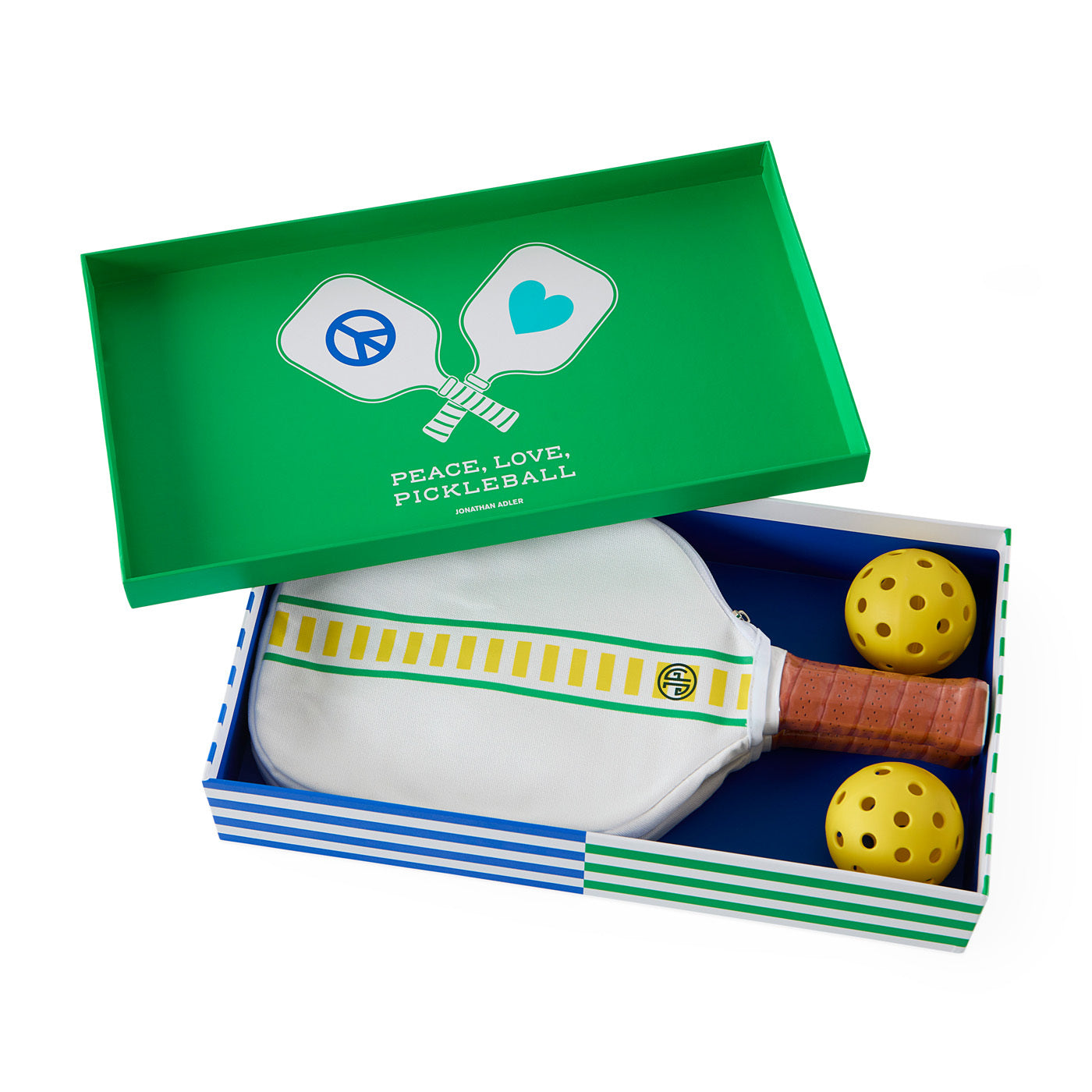 Premium Copenhagen Pickleball Set with Paddles & Balls - Outdoor & Indoor Sports Equipment for Adults & Kids - Perfect for Backyard, Park, and Court Games