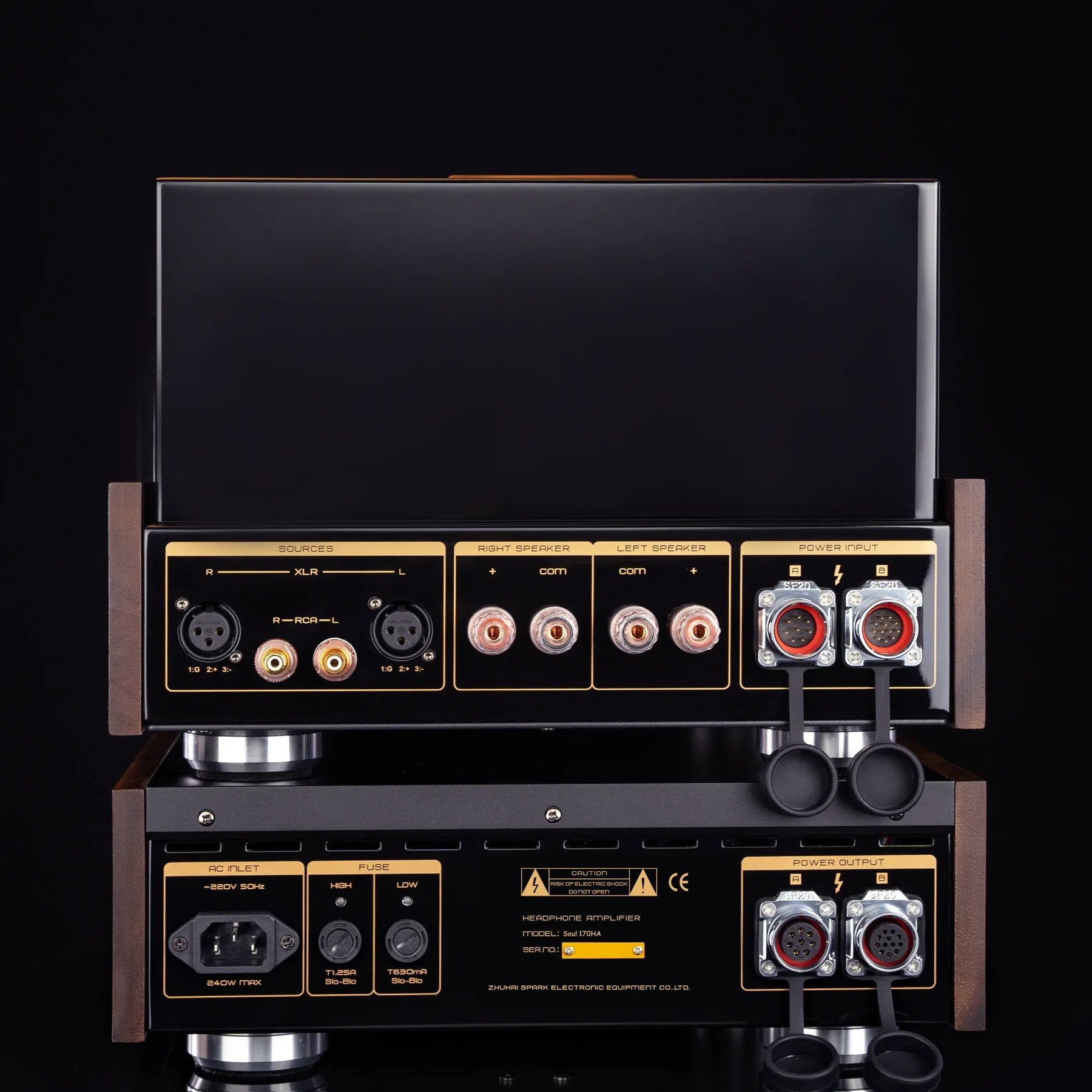 Cayin SOUL 170HA Premium Tube Headphone Amplifier - High-End Audio Equipment for Audiophiles | Perfect for Home Studio, Music Listening & Professional Audio Setup
