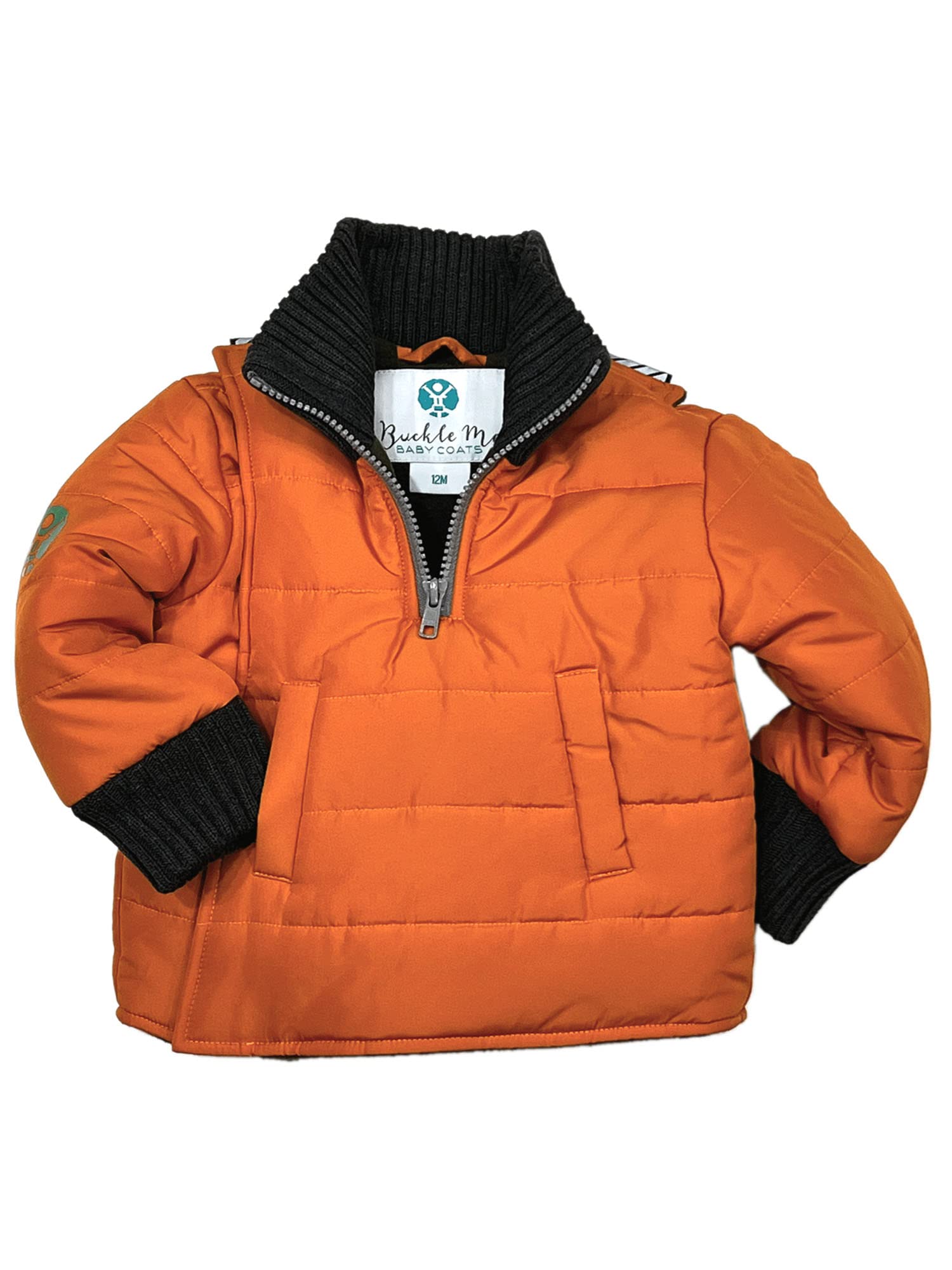 Buckle Me Baby Winter Coat - Safe & Warm Car Seat Jacket for Boys & Girls (6 Months-6 Years) | Shark Tank Featured | Perfect for Winter Travel & Outdoor Activities