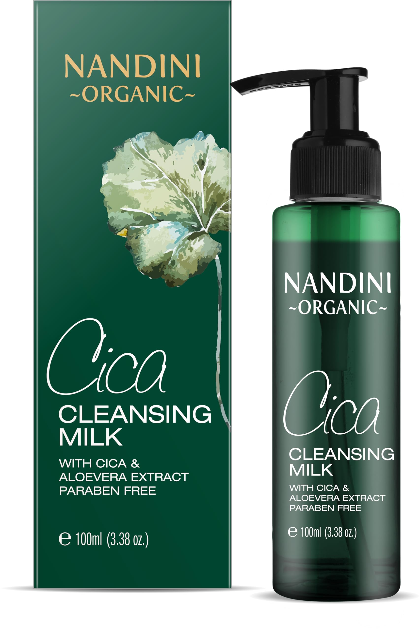Cica Cleansing Milk with Cica & Aloe Vera Extract - Hydrating & Soothing Facial Cleanser for Sensitive Skin | Gentle Daily Skincare for Dry, Irritated, or Acne-Prone Skin