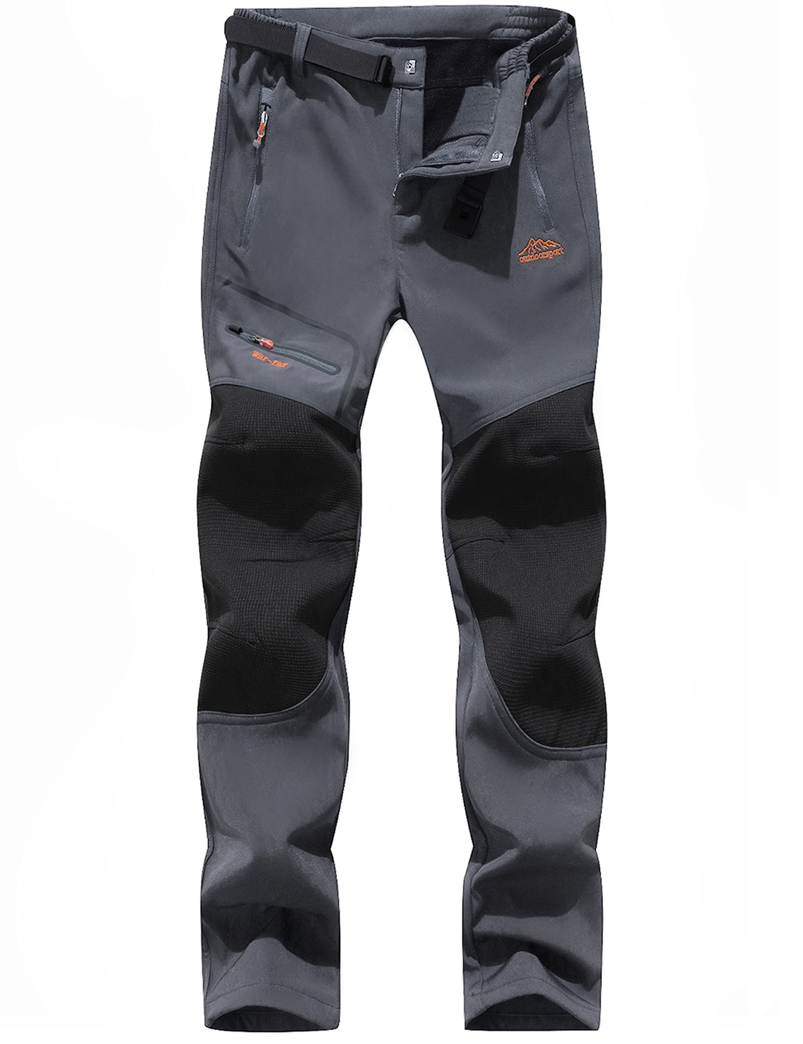 DAFENGEA Women's Waterproof Snow Ski Pants - Windproof Fleece-Lined Softshell Winter Pants for Skiing, Hiking & Outdoor Snowboarding - Perfect for Cold Weather Adventures