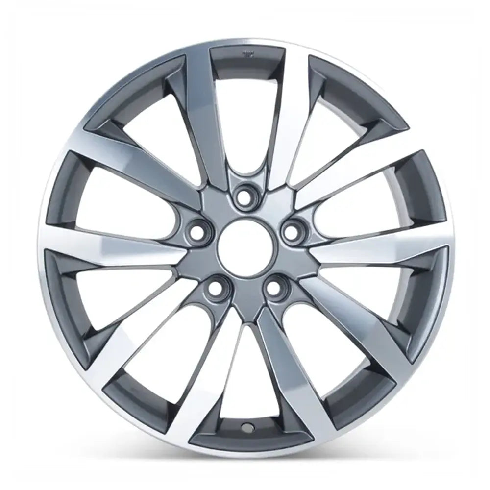 17 Inch Honda Civic Wheel Replacement - Machined Black Replica Rim 63996 42700SNXA72 | Perfect for Upgrades, Custom Builds & Restorations