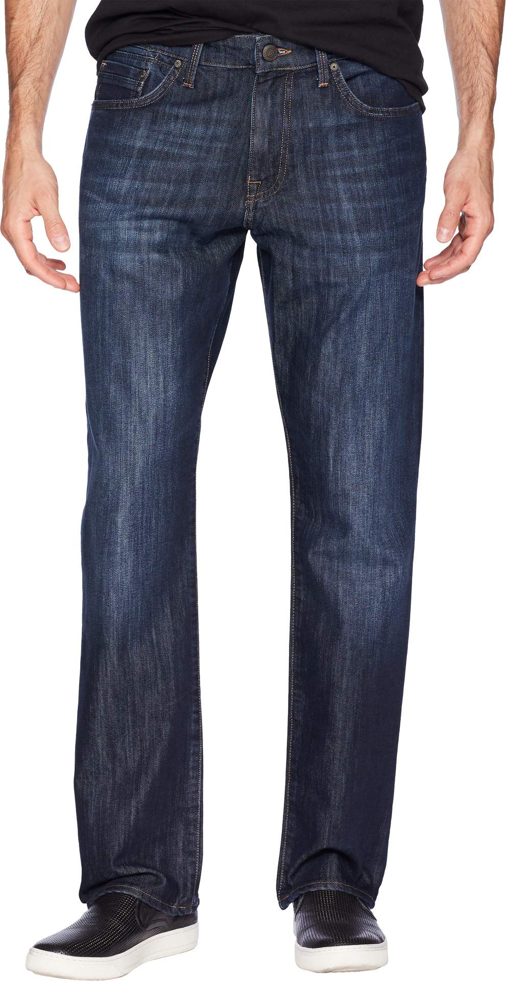 Mavi Matt Classic Men's Straight Leg Jeans - Relaxed Fit Mid Rise Denim Pants for Casual Wear & Everyday Comfort | Perfect for Work, Weekend Outings & Date Nights