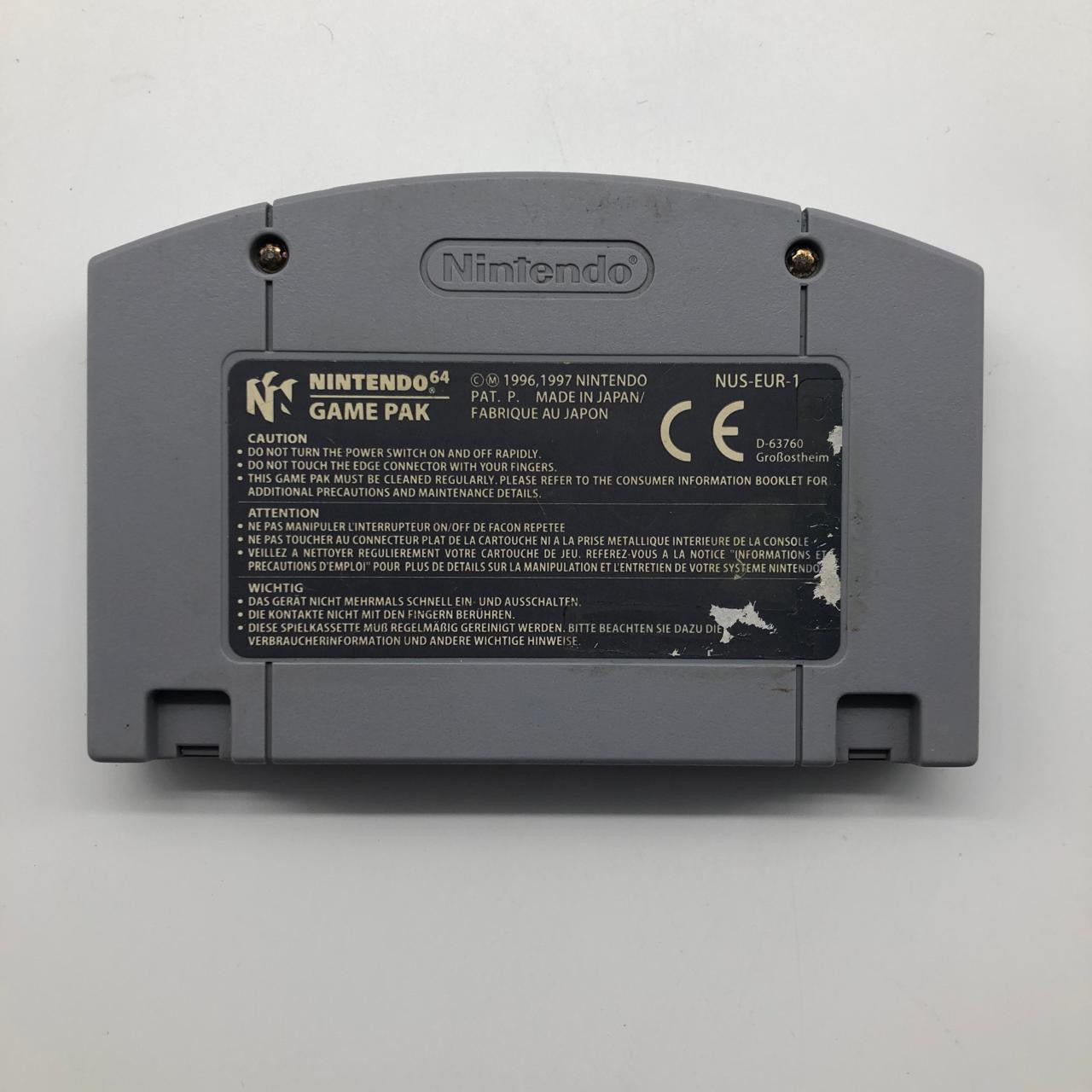 Banjo Kazooie Nintendo 64 N64 Game Cartridge - Classic Platformer Adventure Game for N64 Console - Perfect for Retro Gaming Enthusiasts & Collectors