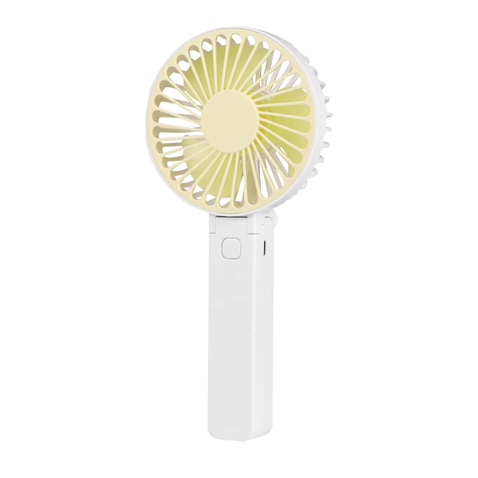 USB Rechargeable Portable Mini Desk Fan - Foldable Handheld Small Fan for Home, Office, Travel & Outdoor Use - VG9