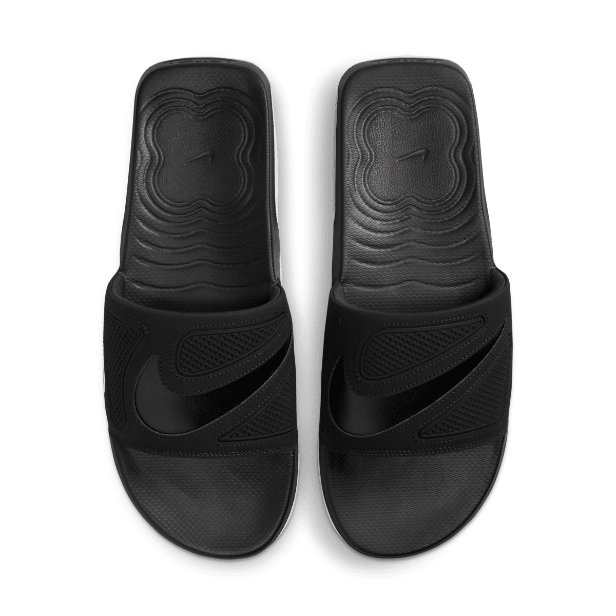 Nike Air Max Cirro Slide Men's/Women's Black & White Comfortable Sandals - Perfect for Beach, Pool, and Casual Wear