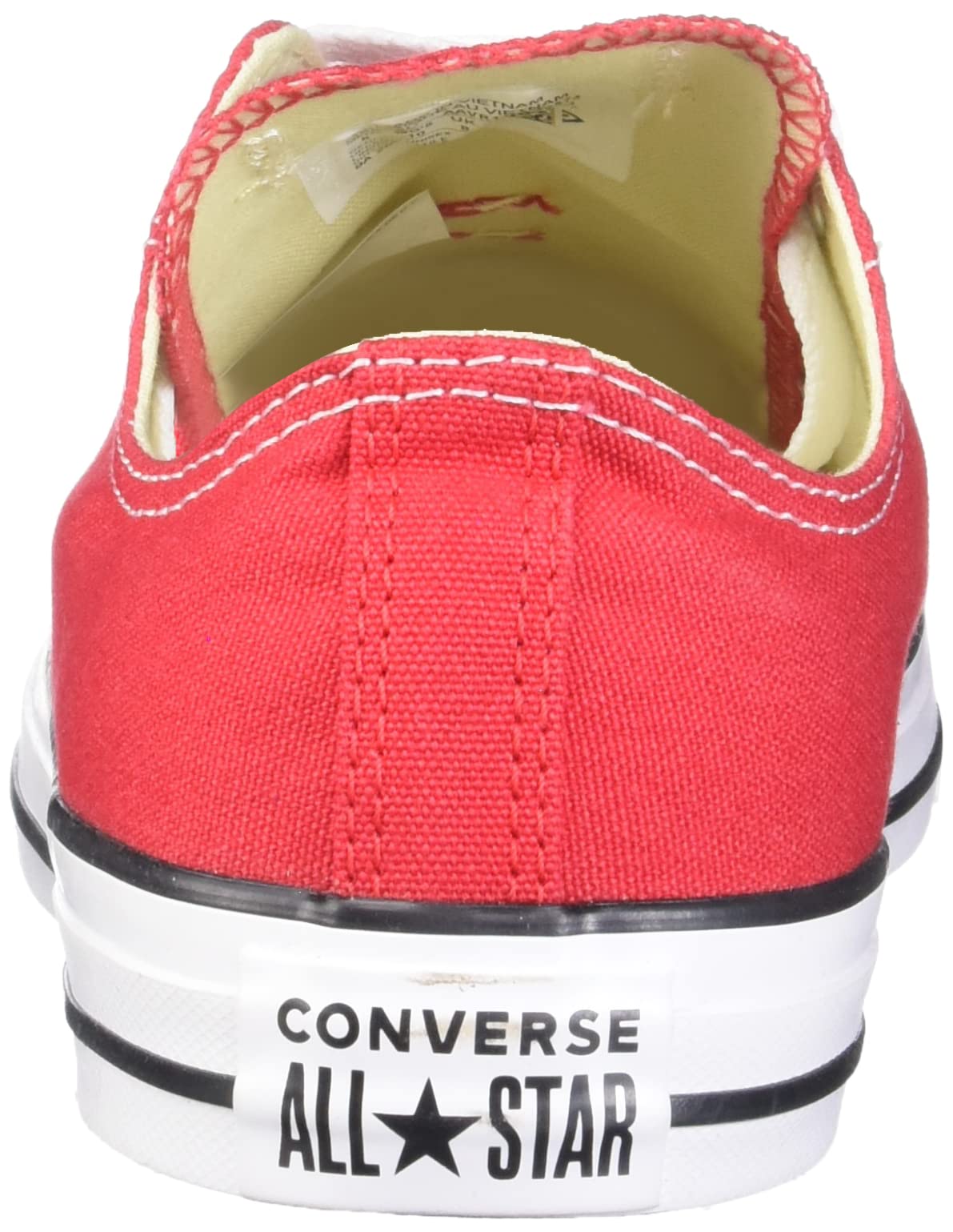 Converse Chuck Taylor All Star High Top Sneakers - Red Size 9 | Classic Canvas Basketball Shoes for Men & Women | Perfect for Casual Wear, Street Style & Retro Fashion